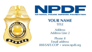 Gold Foil NPDF Business Cards